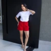 Boutique Dona Ana - T-Shirt Lisa Branca Feminina em Algodão Premium – Básica, Atemporal e Confortável