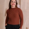 Boutique Dona Ana - Blusa Feminina Fátima Marrom em Modal Cashmere – Aconchegante, Elegante e Moderna